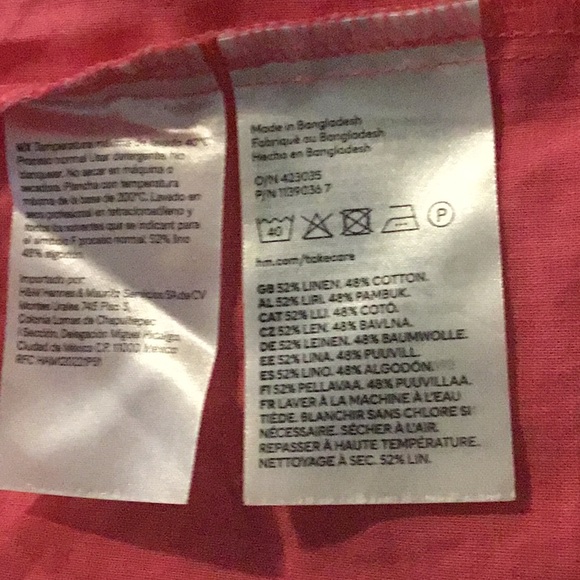 H&M Coral Tunic Dress - Picture 6 of 8